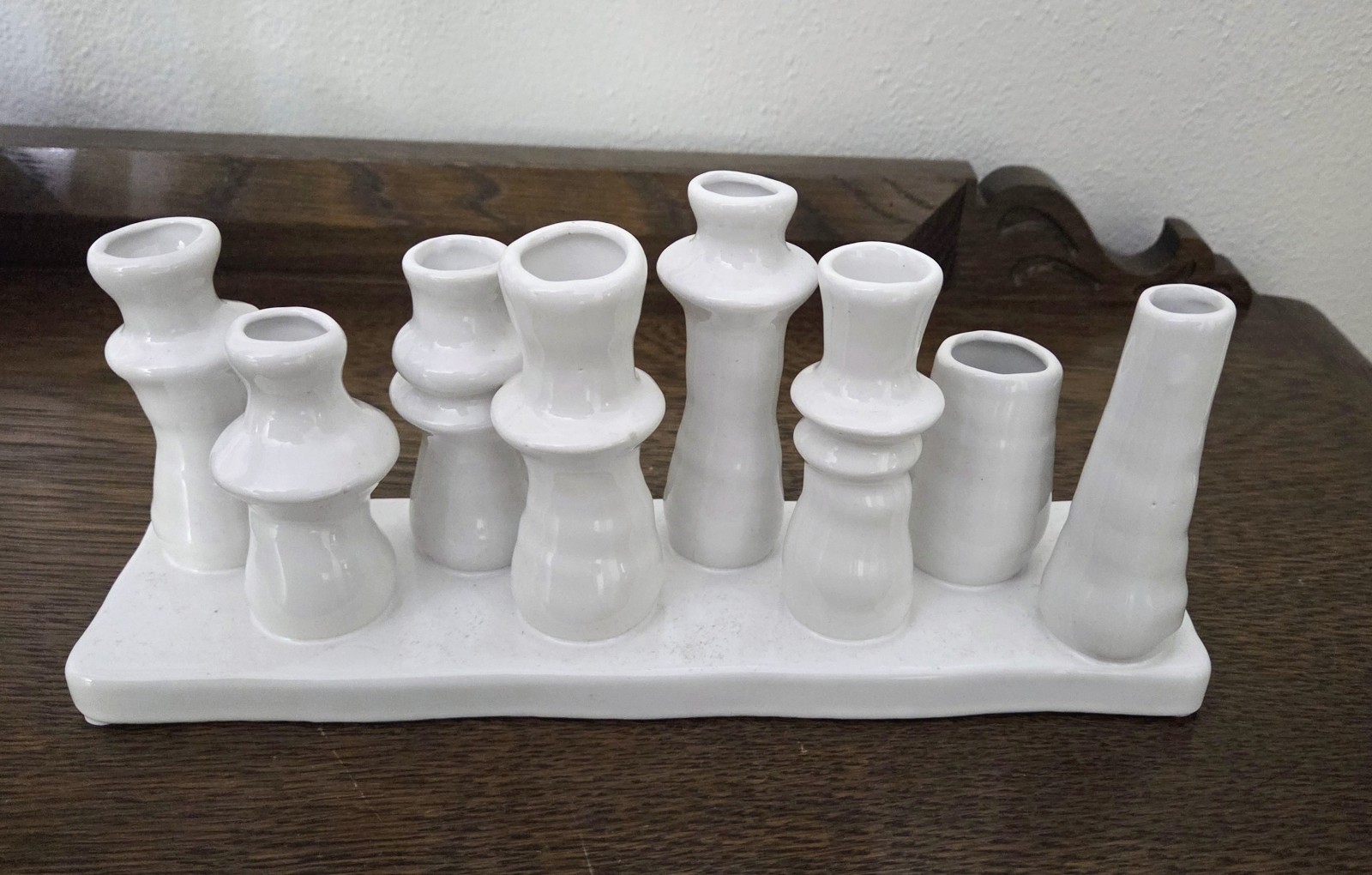 Stoneware Multi Vase 8 Sections Chic Tique Bloomingville Propagation Vases