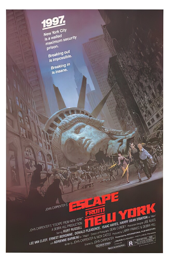 Escape From New York – Movie Poster / Print (Regular Style) (Size: 27″ X 40″)