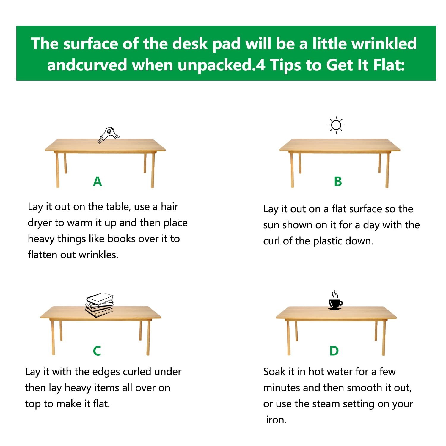 Waterproof Dining Table Cover – Protector Roll Heat Resistant Clear Vinyl Tab…