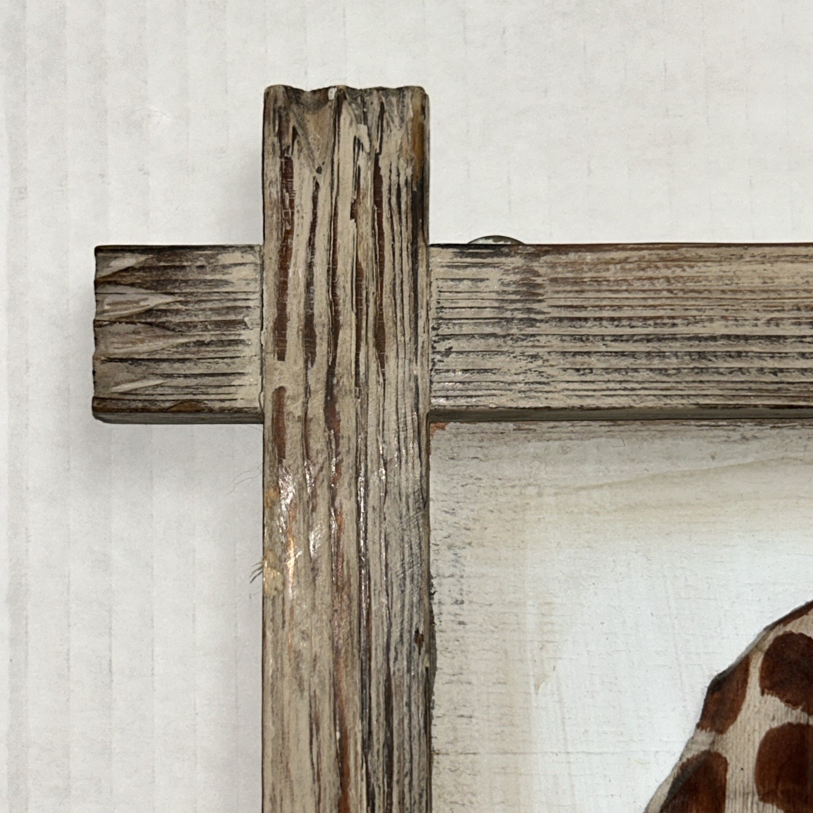 Giraffe & Her Baby Hanging 3D Wall Decor 12×14 Baby Room