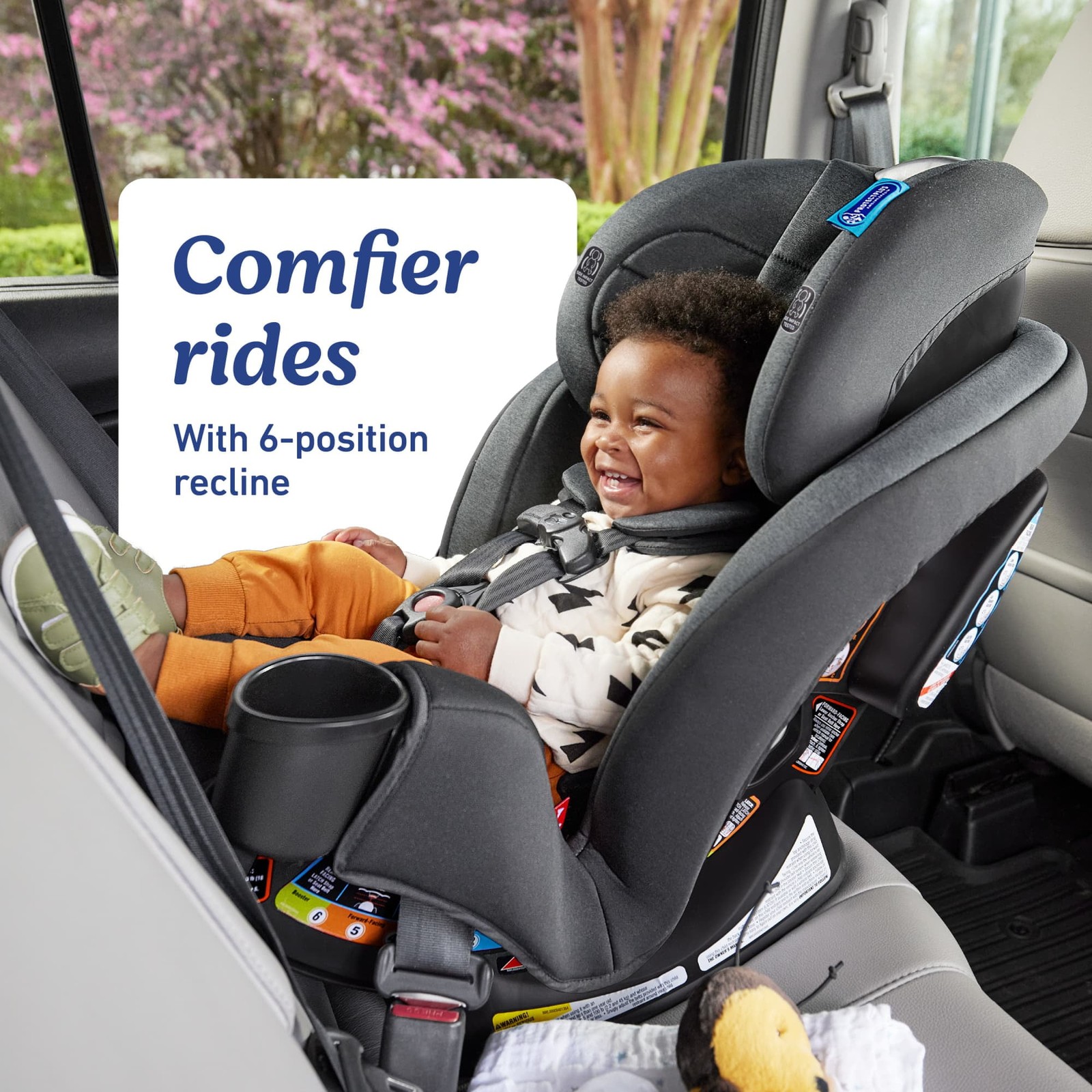 Graco® TrioGrow™ SnugLock® 3-in-1 Car Seat, Aria, Maroon
