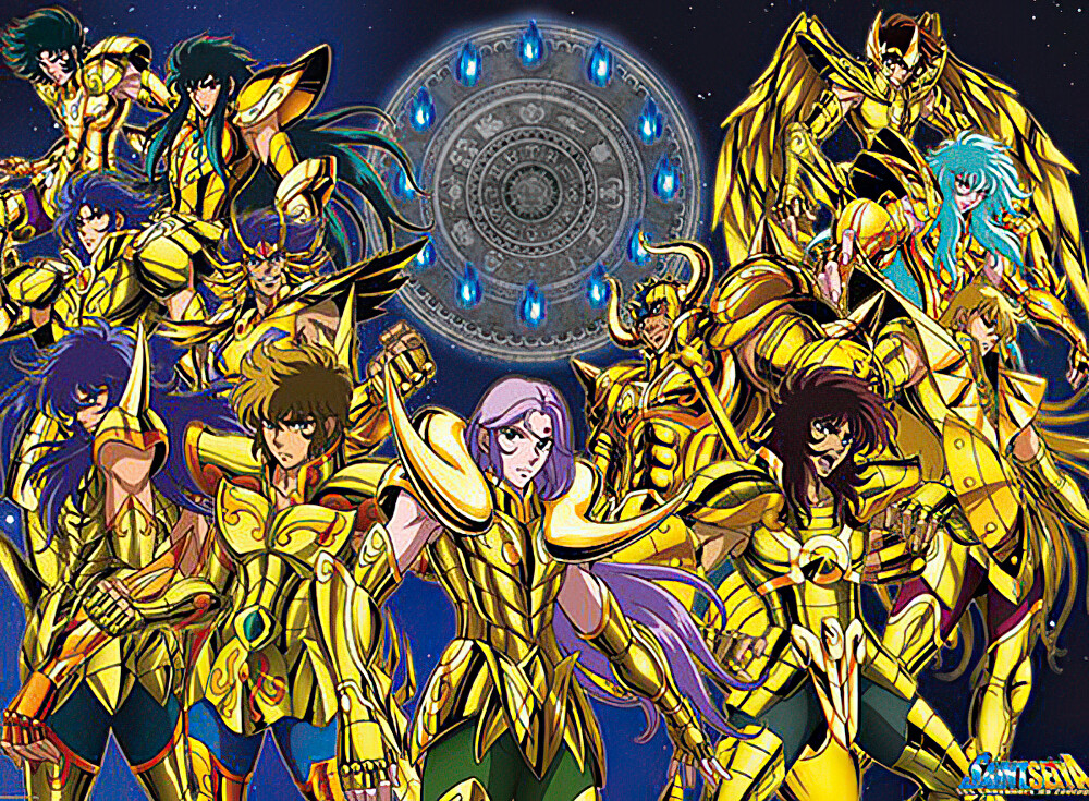 Saint Seiya – Anime / Manga Poster / Print (Characters) (Size: 39″ X 27″)