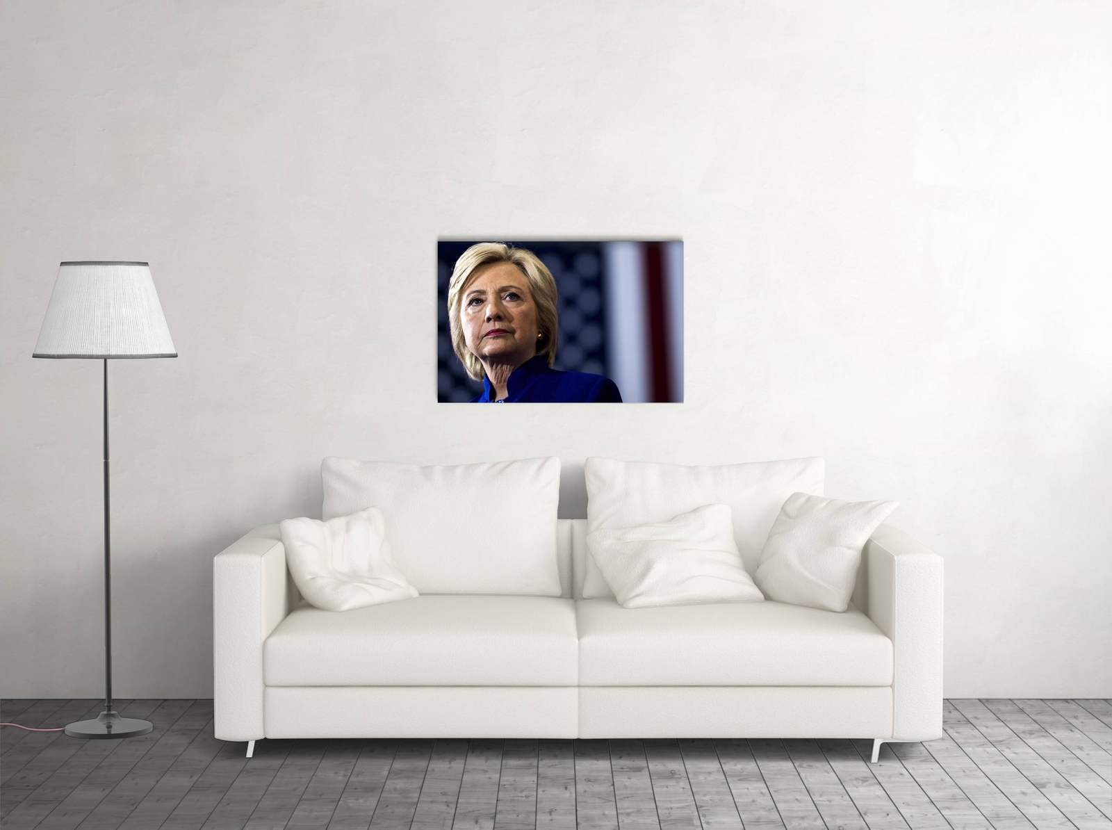 Hillary Clinton Art Wall Indoor Room Outdoor Poster – POSTER 20×30
