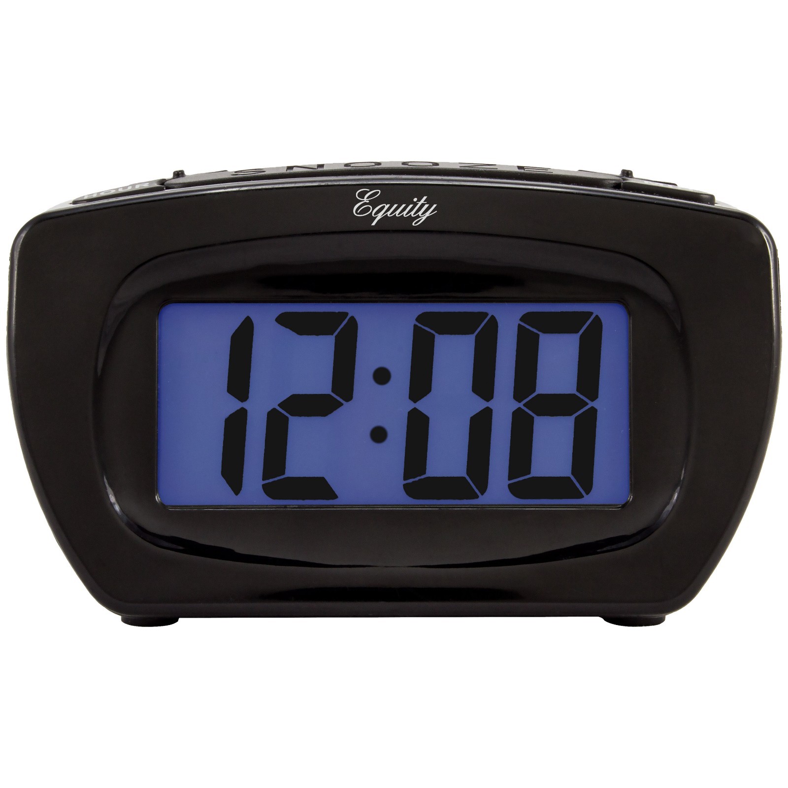 31015 Equity by La Crosse Battery Powered Super-Loud LCD Digital Alarm Clock