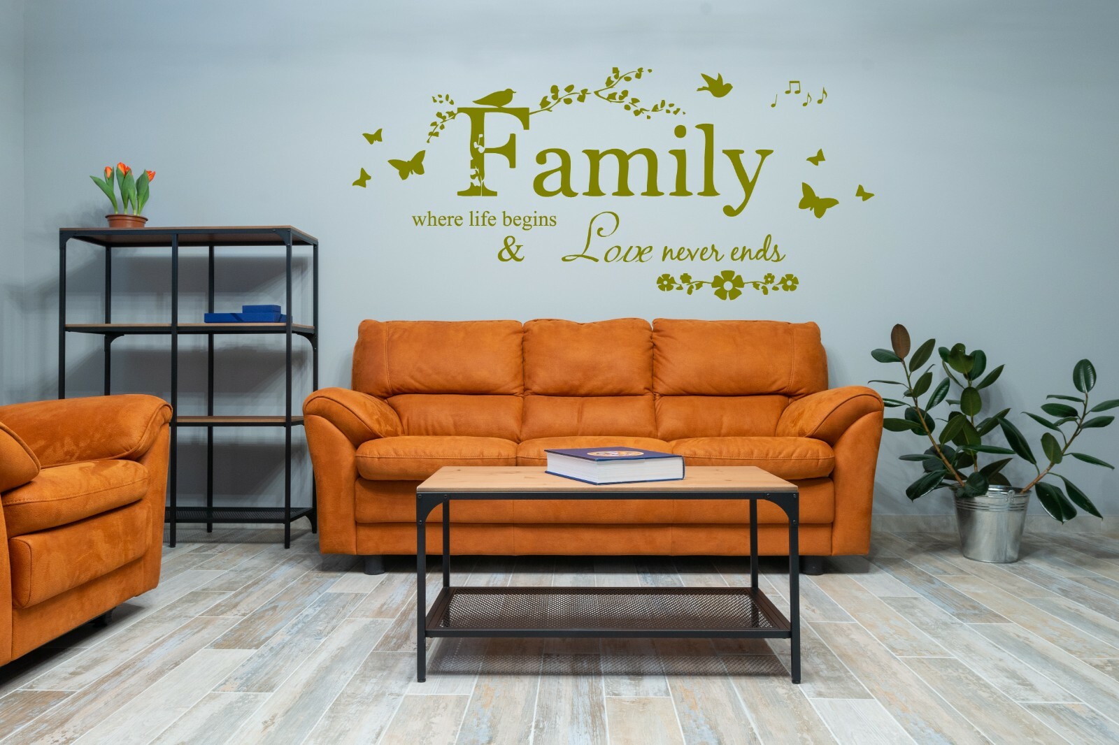 Family Letter Quote Removable Vinyl Decal Art Mural Home Decor Wall Stickers