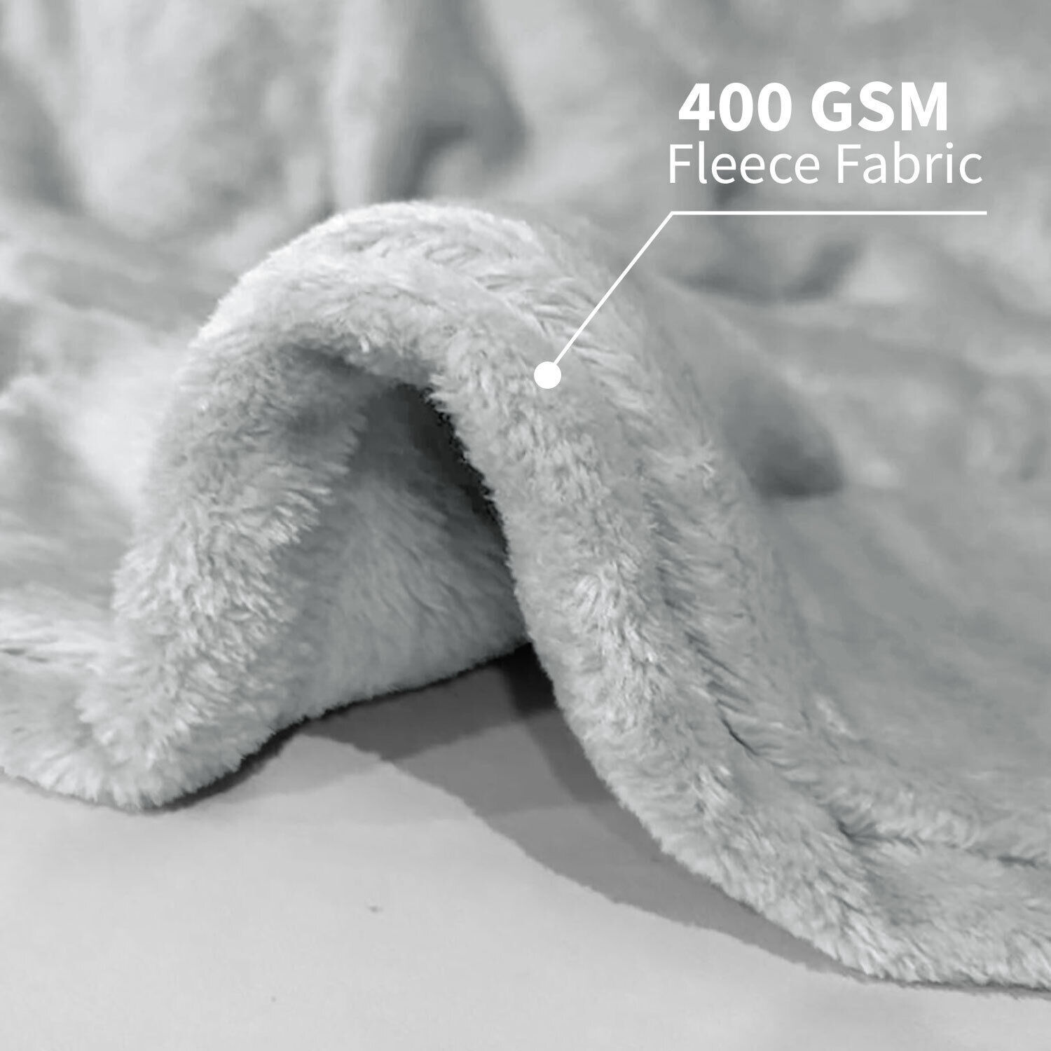 Reversible Large Faux Fur Fleece Throw Super Soft Light Weight Sofa Bed Blanket