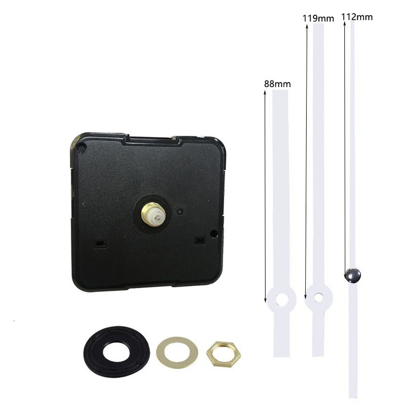 DIY Large Silent Quartz Wall Clock Movement Hands-Mechanism Repair Parts Tool