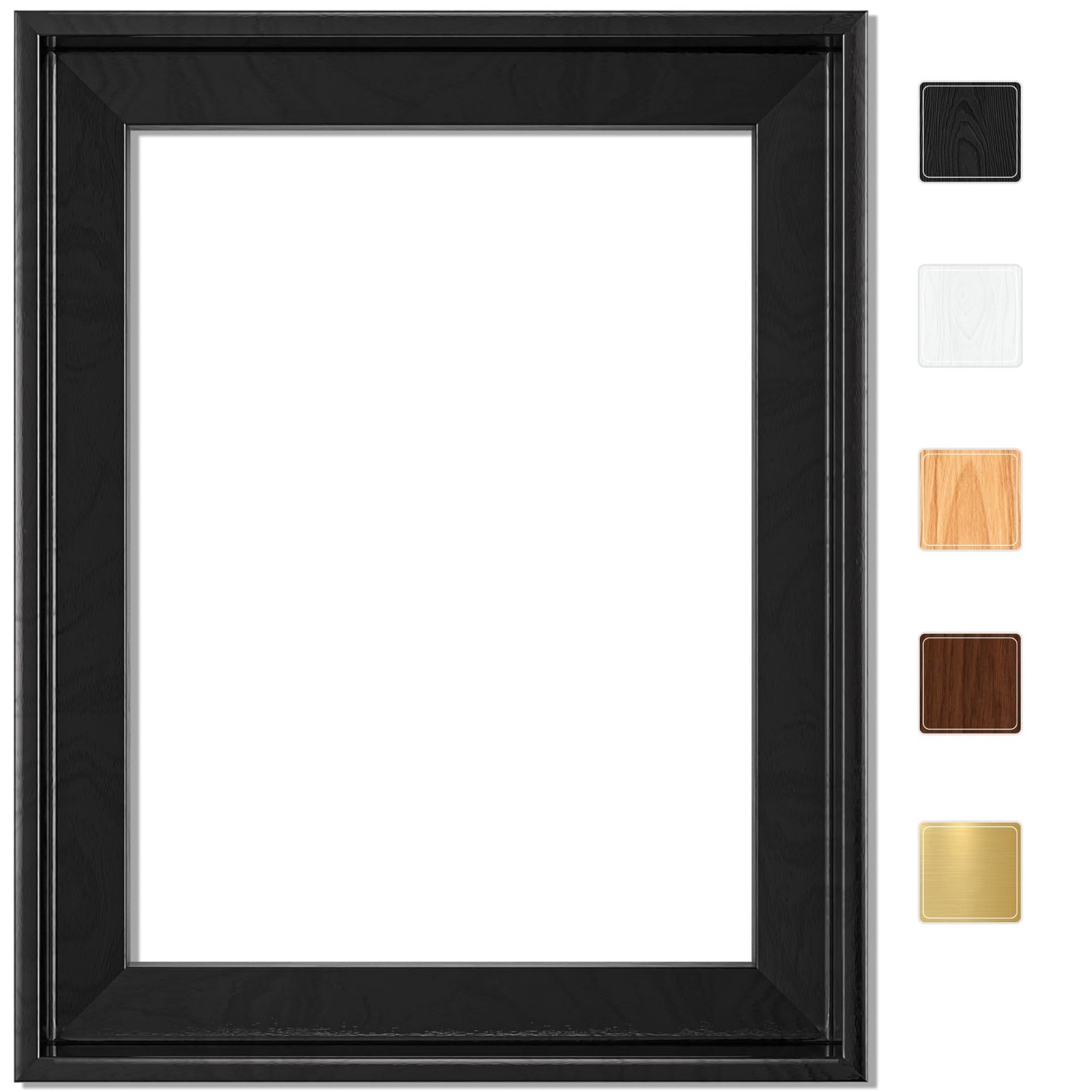 Canvas Floater Frame -Floating Frame for 1 1/4″ Deep Canvas Wall Art