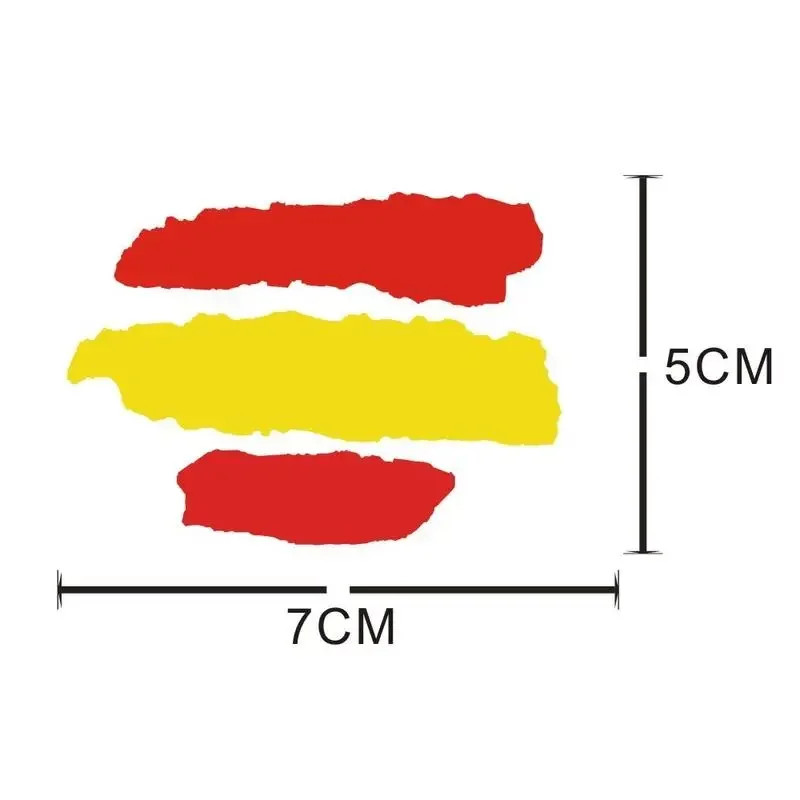 1Set Multipurpose Creative Spain Vinyl Decal Stickers for Cars Motorcycles Refri
