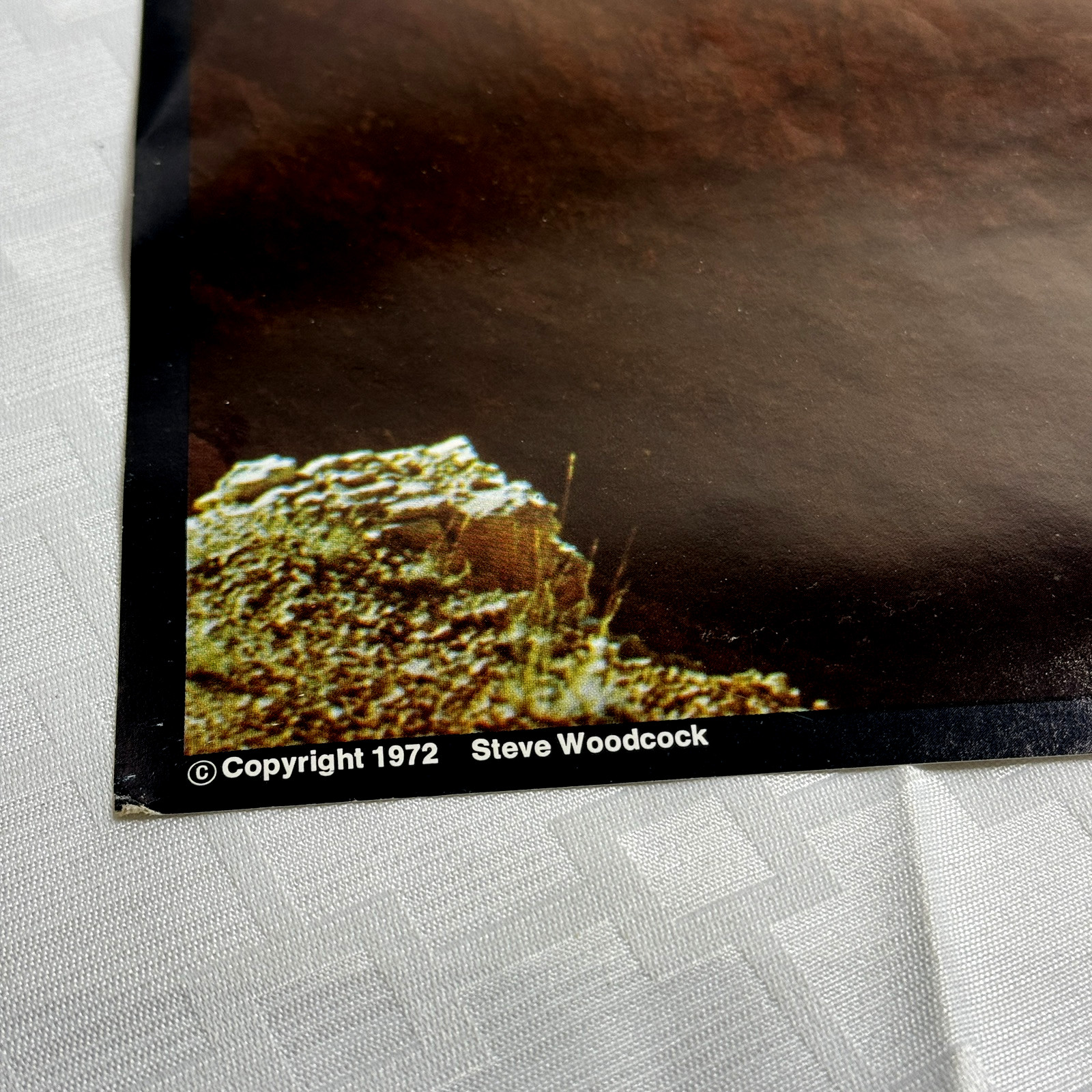 Vintage Bryce Canyon National Park Poster 1972 Utah Landscape Hoodoos 33 x 23