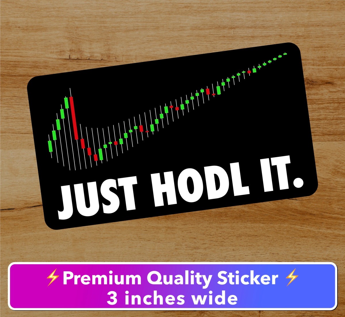 Bitcoin BTC premium 9 sticker pack crypto weatherproof vinyl decal 3 inches
