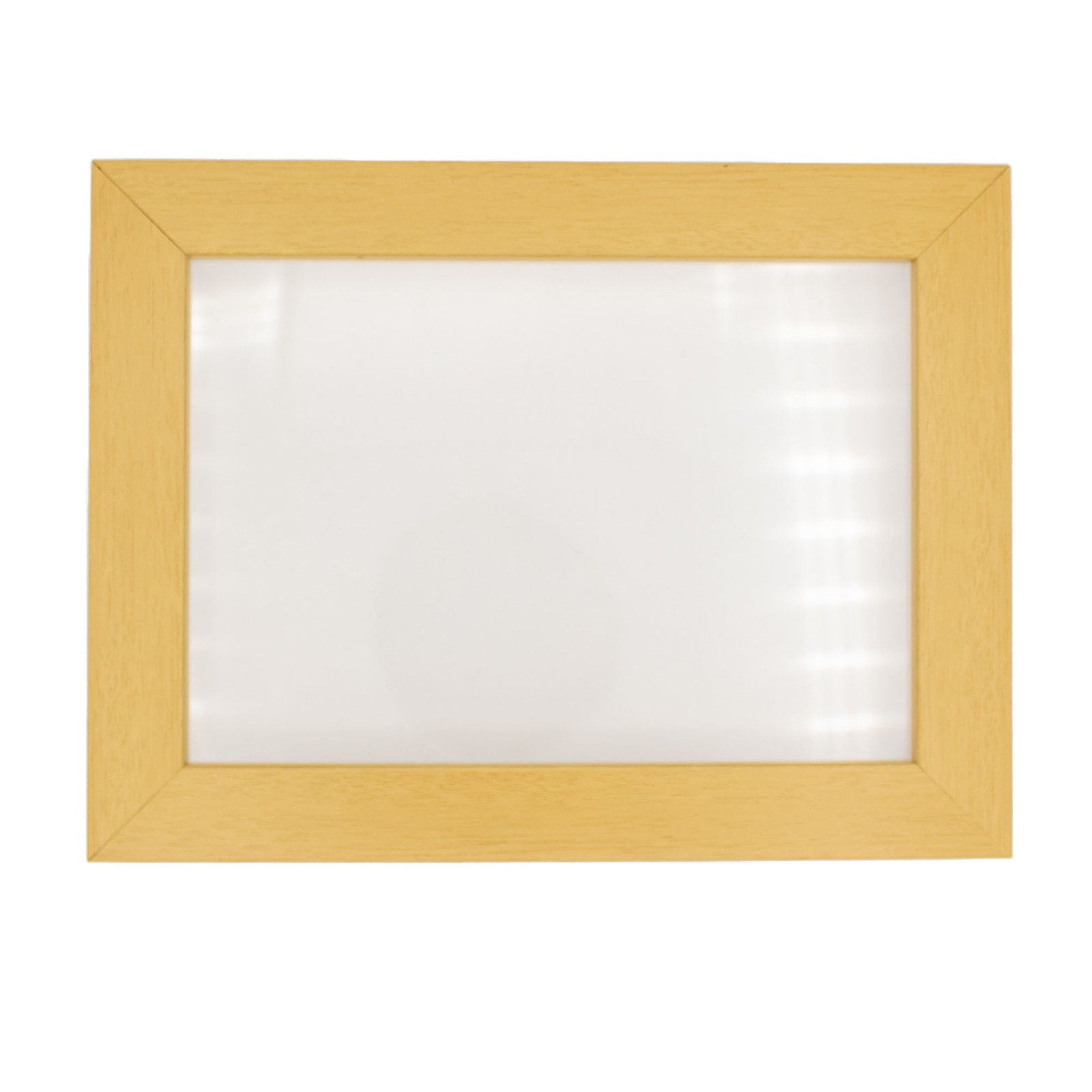 4×4 In Shadowbox Gallery Wood Frames – Natural DEEP Shadow Box Frame with a Disp