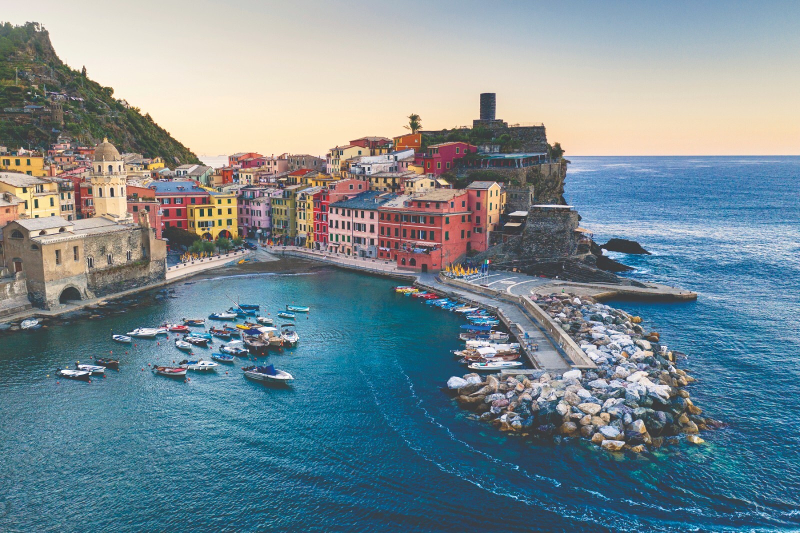 VERNAZZA ITALY PRINT/POSTER SATIN PHOTO PAPER OR CANVAS T507