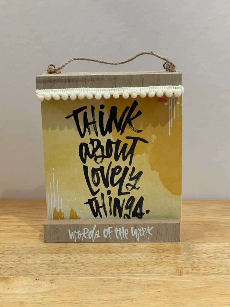 Katygirl Words of The Week Decor-Includes 26 Prints Encouraging