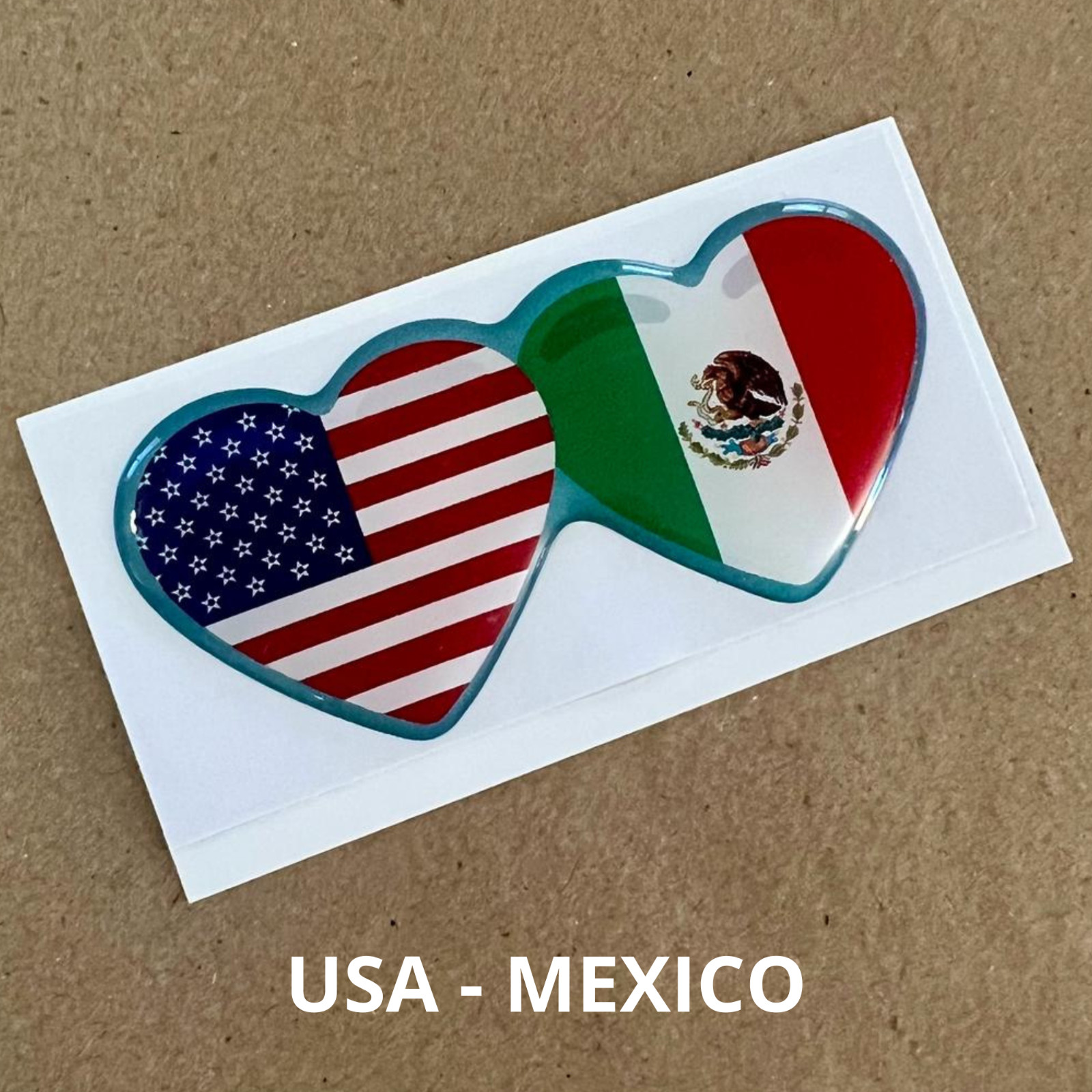Epoxy resin dome 3d gel sticker Adhesive Crystal Flags