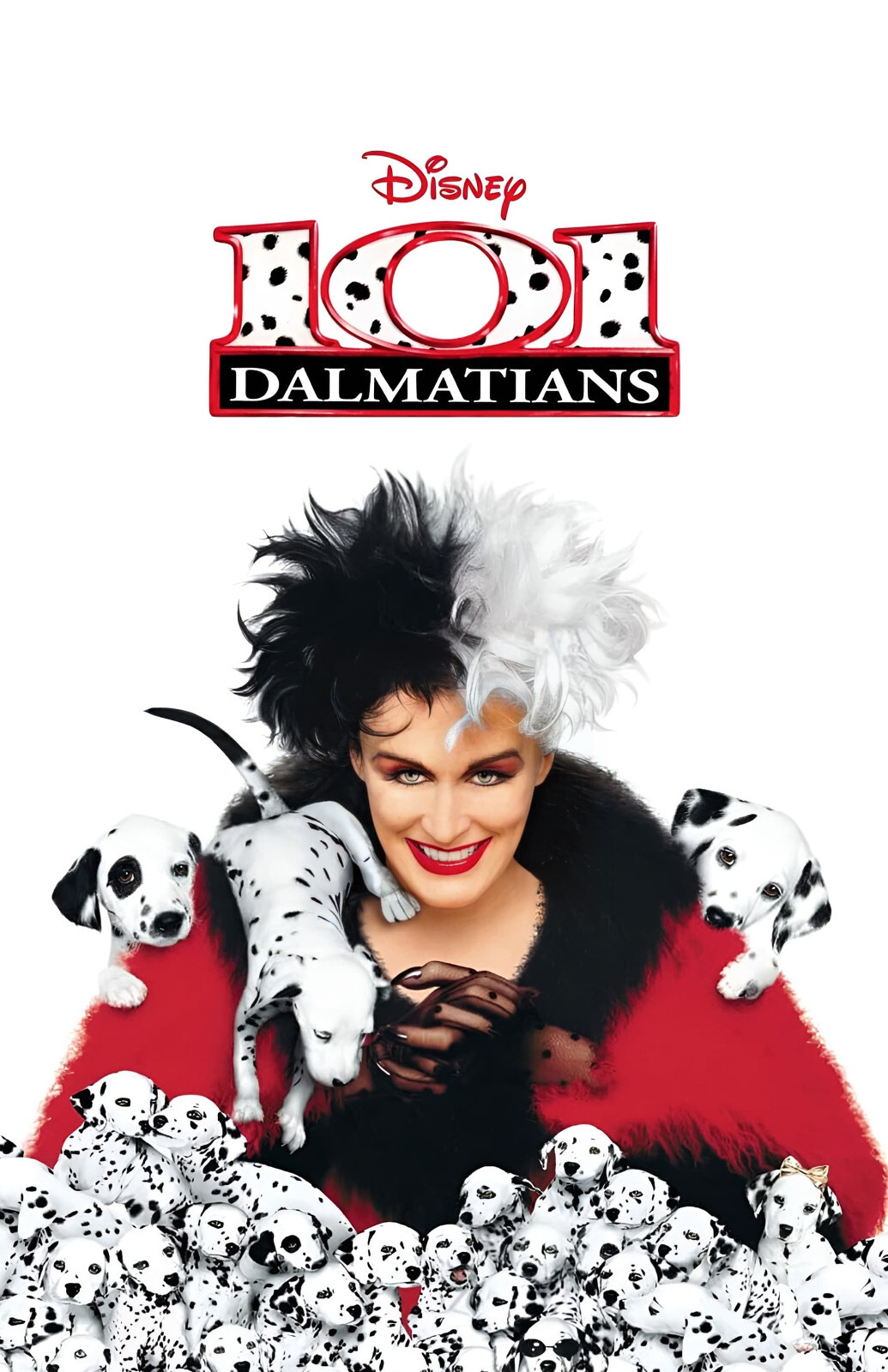 AA0029 101 Dalmatians Film By Stephen Herek 1996 White Movie Poster 11×17