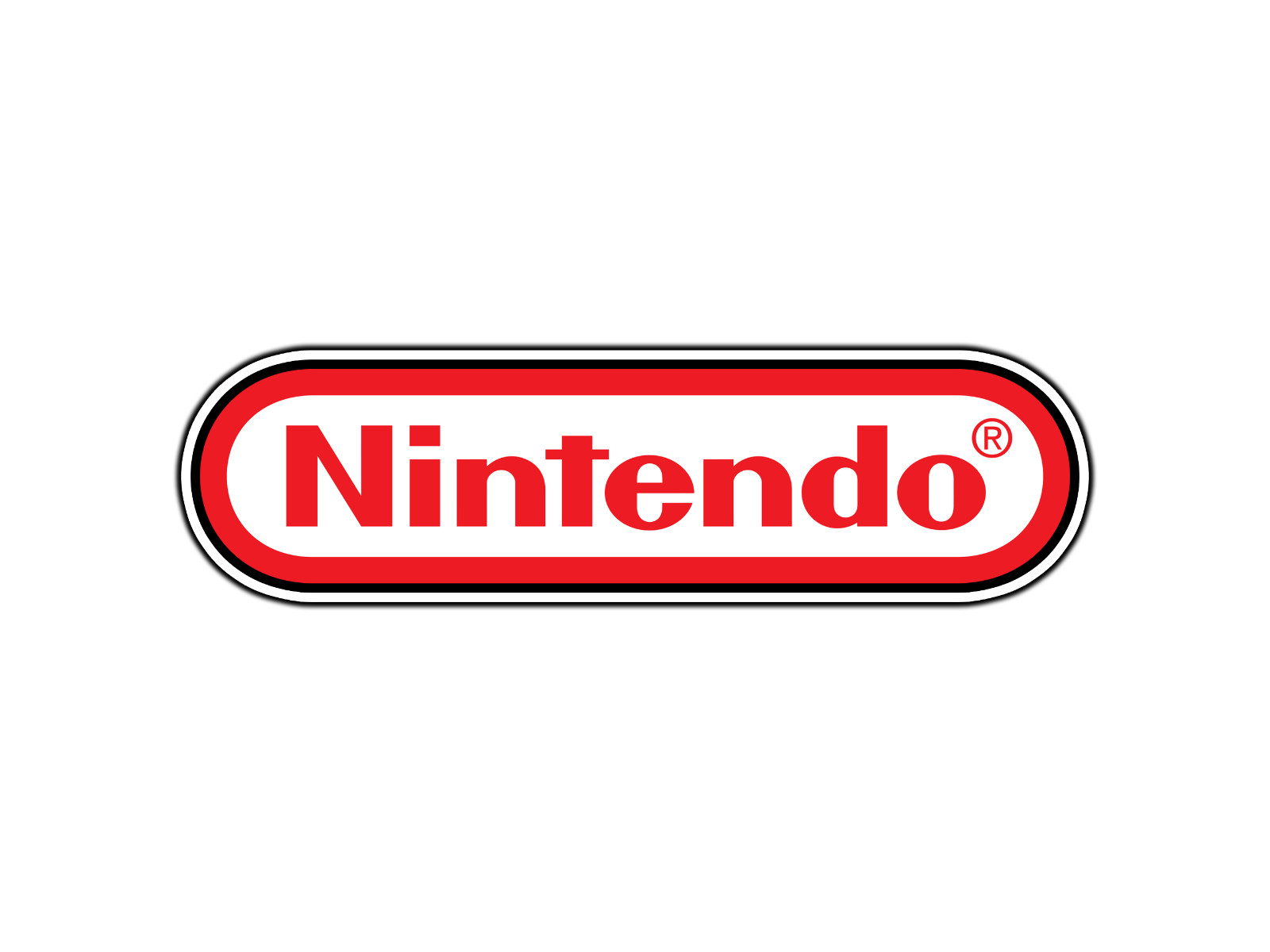 #0757 Nintendo Red Logo #1 Sticker Brand Waterproof Vinyl Decal Die-Cut Car