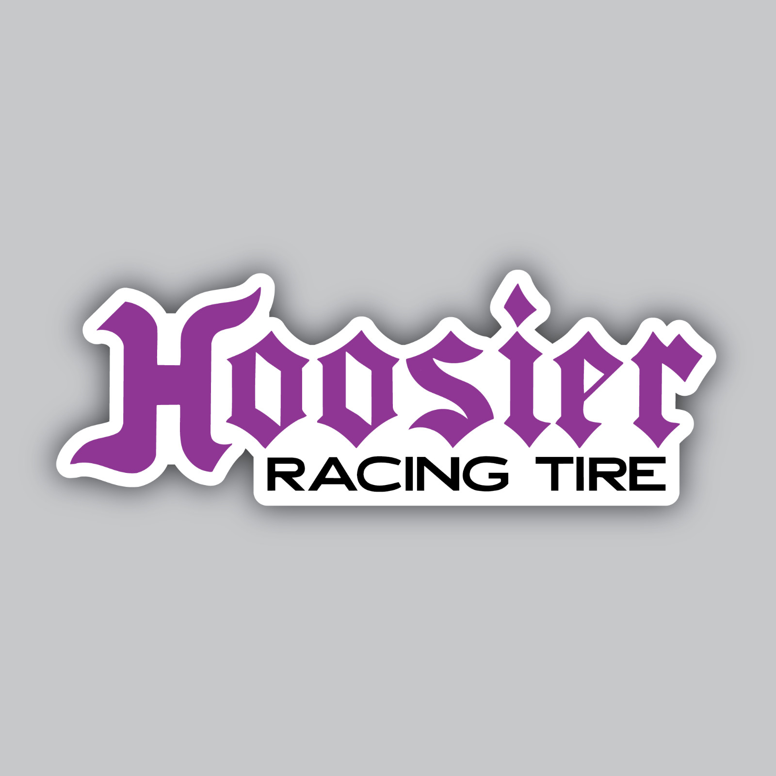 Hoosier Racing Tires Vinyl Sticker/Decal – Drag – Oval – Off-road – Vintage