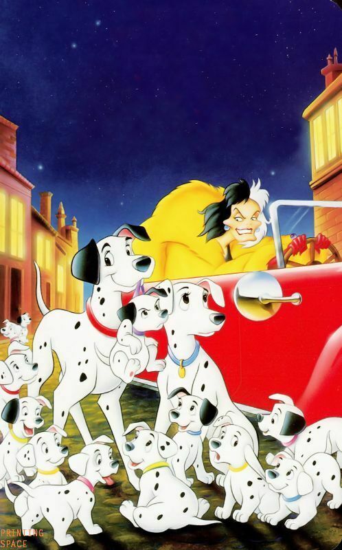 101 DALMATIANS Vintage Classic Disney Collectors Poster – POSTER 20×30