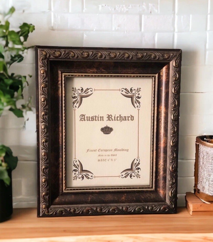 Gorgeous Austin Richard 6 X 7 in Picture Frame For 4 X 6″ Picture