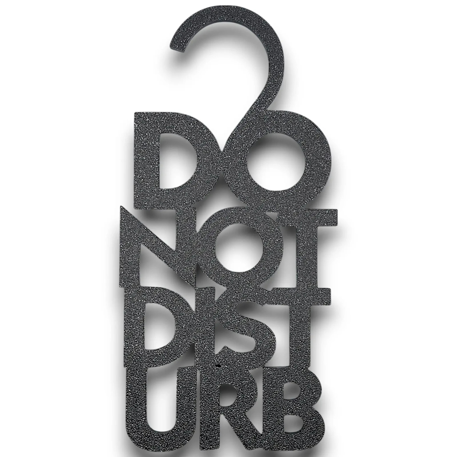 Do Not Disturb Sign: Eco-Friendly Privacy Office Door Hanger, Handmade in USA
