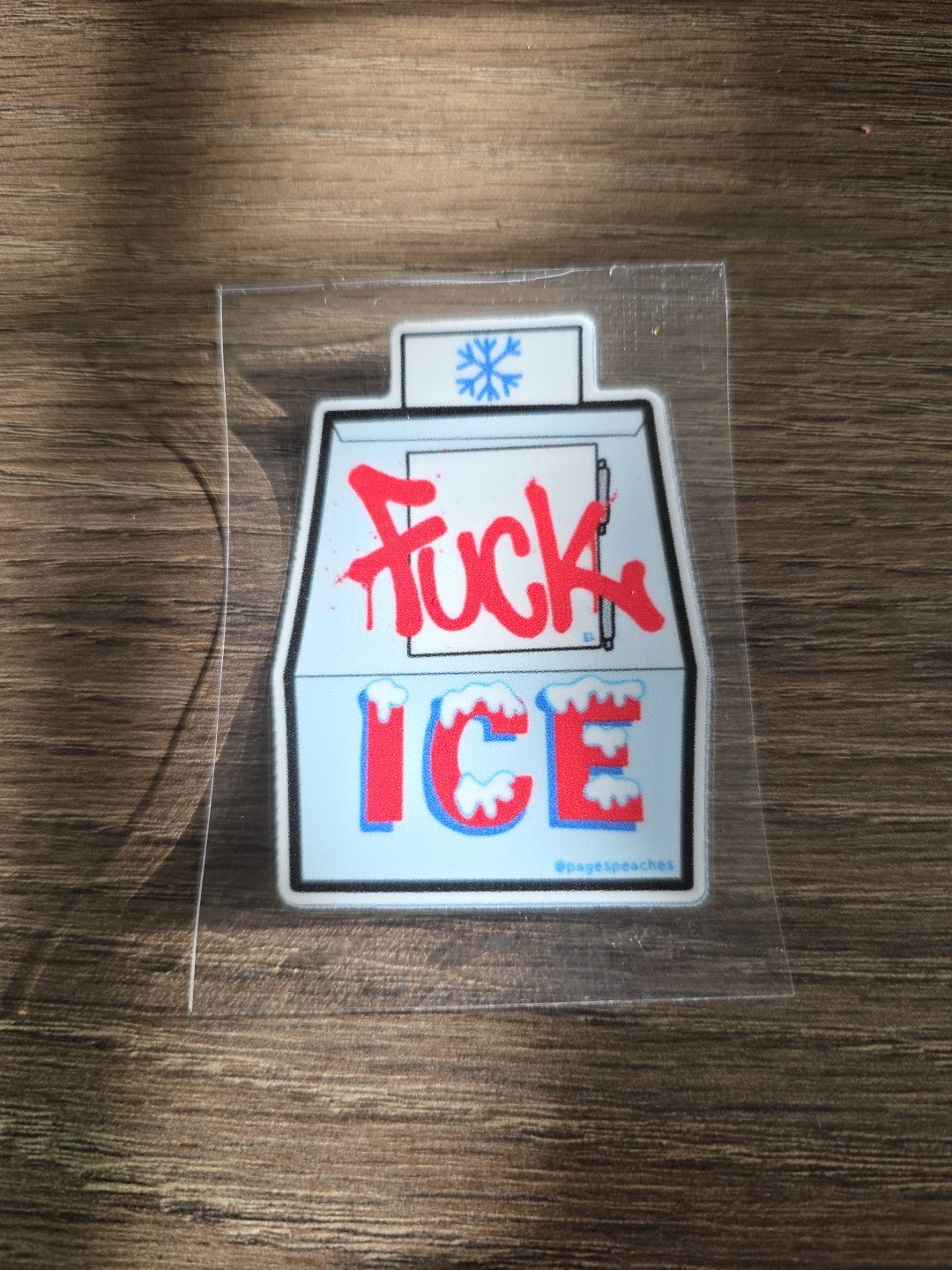F**K ICE | Anti ICE Decal | Imigration & Customs Enforcement Sticker