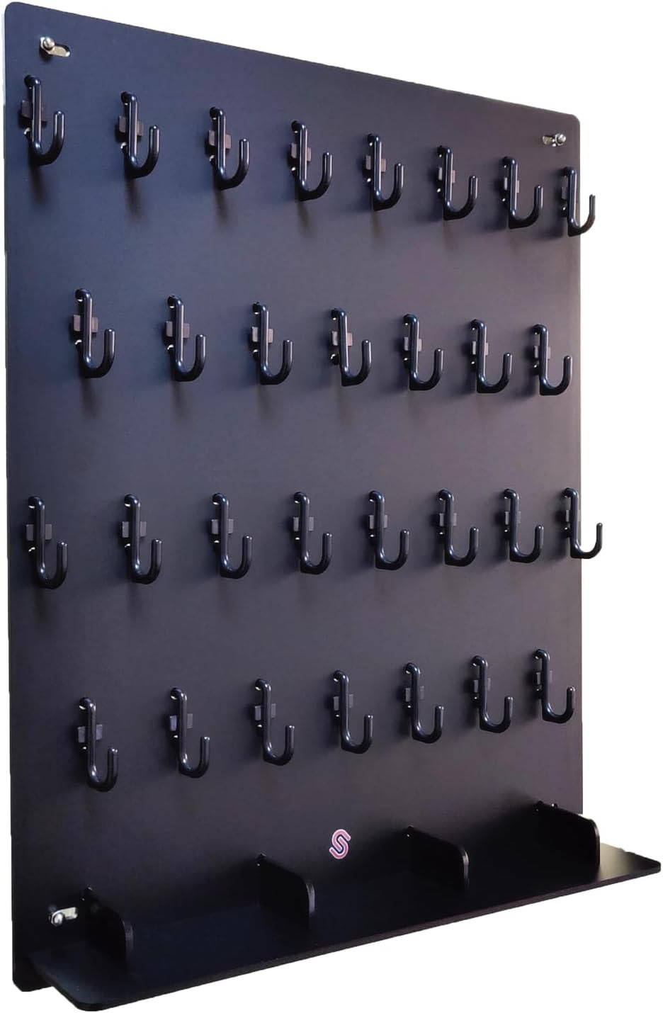 P0004 Acrylic Key Hooks Upgrade Thick Buckle 14 3/4ʺW X 18 3/4ʺL Wall-Mounted Ke