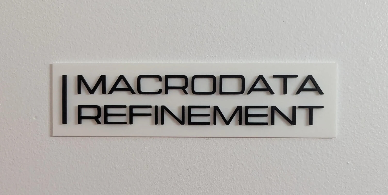 Severance Wall Signs | Macrodata Refinement | Optics & Design | Wellness Center