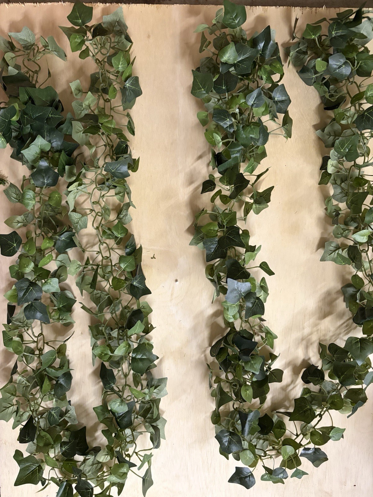 Artificial ivy Greenery Garland Vine decor/Weddings/events Set Of 3!