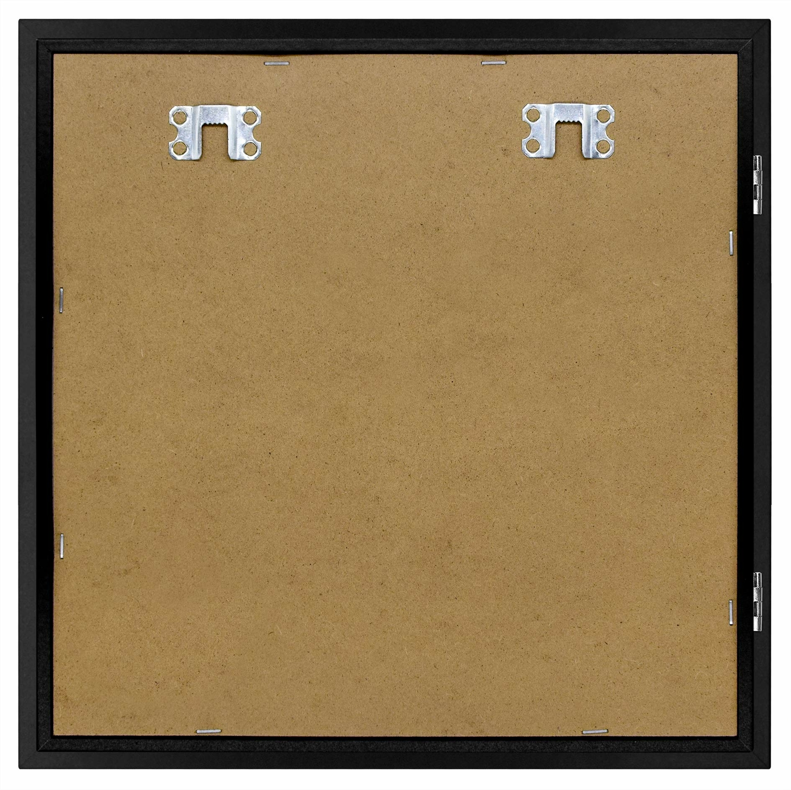 11×11 Shadow Box Frame Display Case 2 inch Depth Fits Artwork Photos Gifts Black