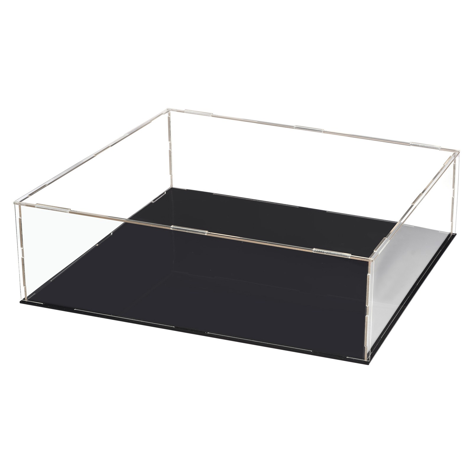 11.8×9.8×3.9inch Acrylic Clear Display Case Showcase Cube COLLECTIBLES Show Box