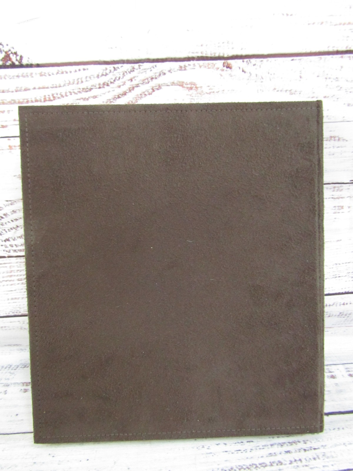 Pottery Barn Clove Everyday Suede Photo Album Holds 100 4×6 Photos