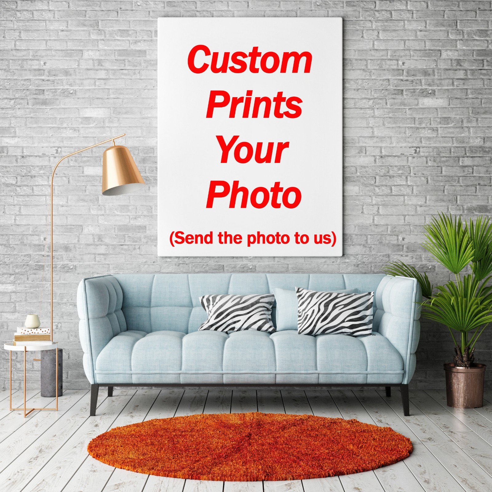 Custom Poster Any Size Art Fabric Print Canvas Silk Home Bar Office Wall Decor