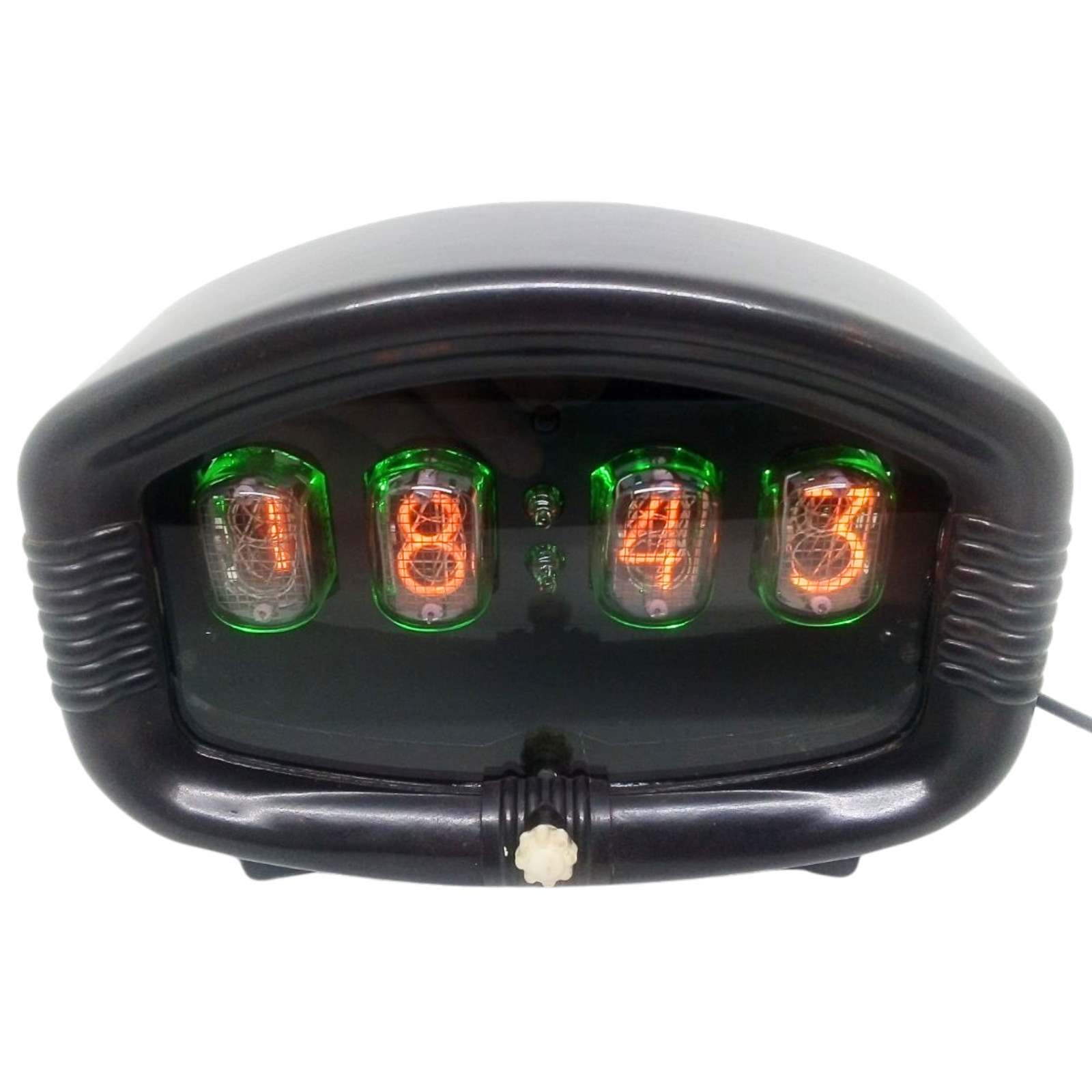 Metro 2033 Game Nixie Tube Table Clock with IN-12 Tubes Steampunk – Apocalypse