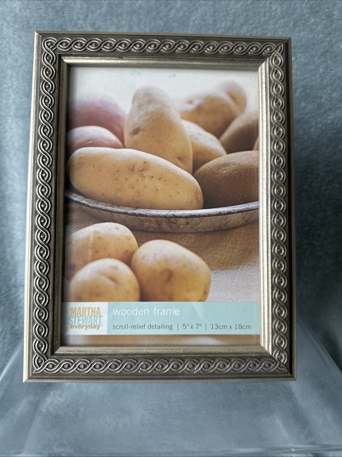 Martha Stewart Everyday 5×7” Wood Frame Scroll-relief Detailing Kmart