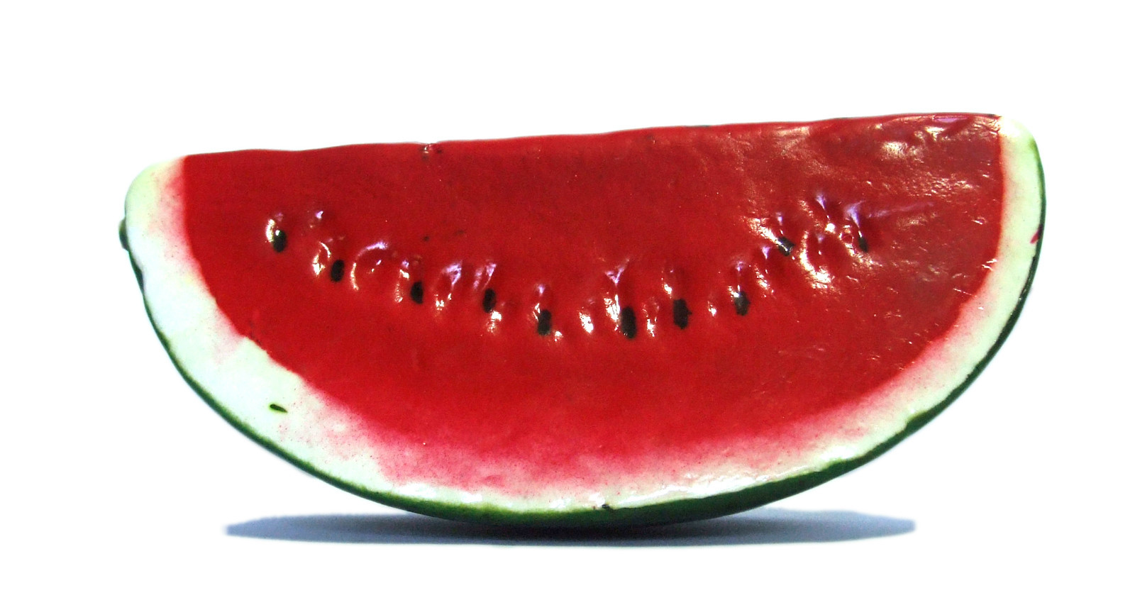 Artificial Watermelon Slice – Plastic Decorative Fruit Red Watermelons Fake