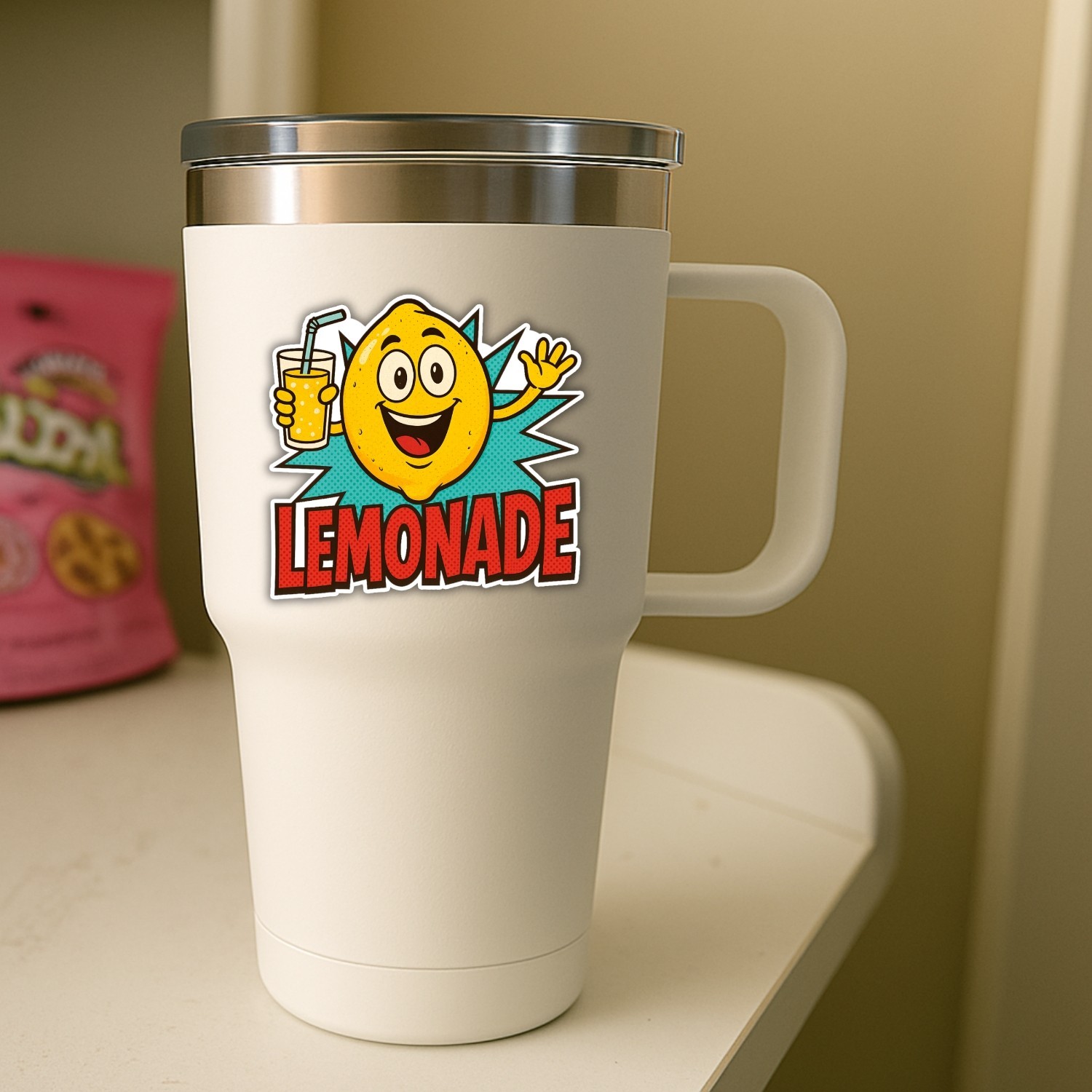 4PCS Lemonade Stickers – Food Truck Concession Stand Vinyl Decals