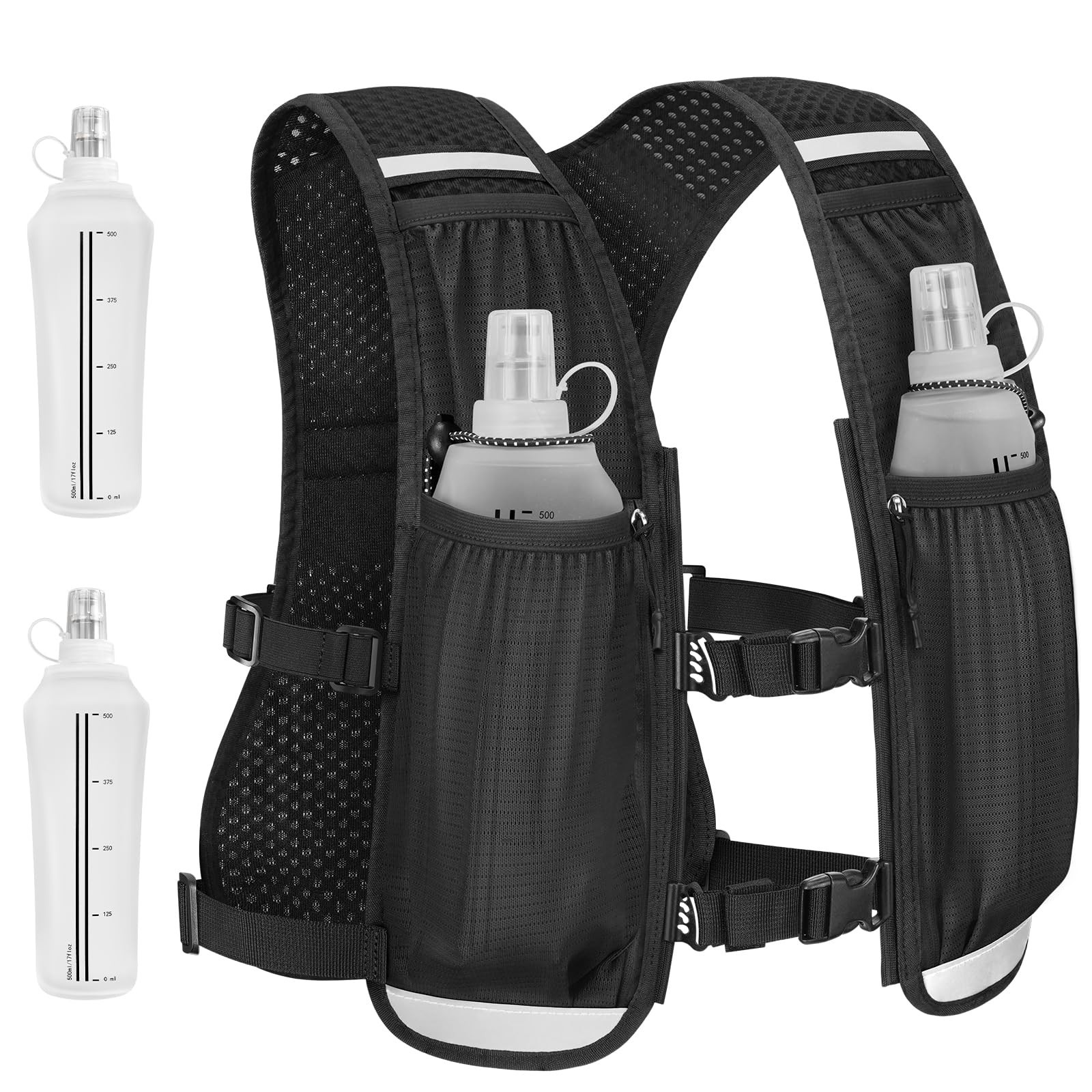 NOOLA Running Vest for Women Men, Lightweight Hydration Vest with Dual 500ML …