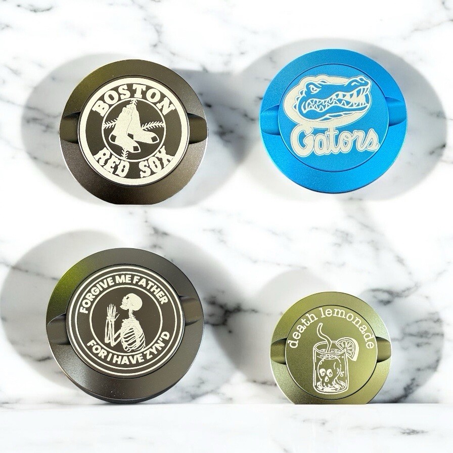 Custom Design Metal Snus Can Storage, Pouch 3 Piece Holder Anything You Want