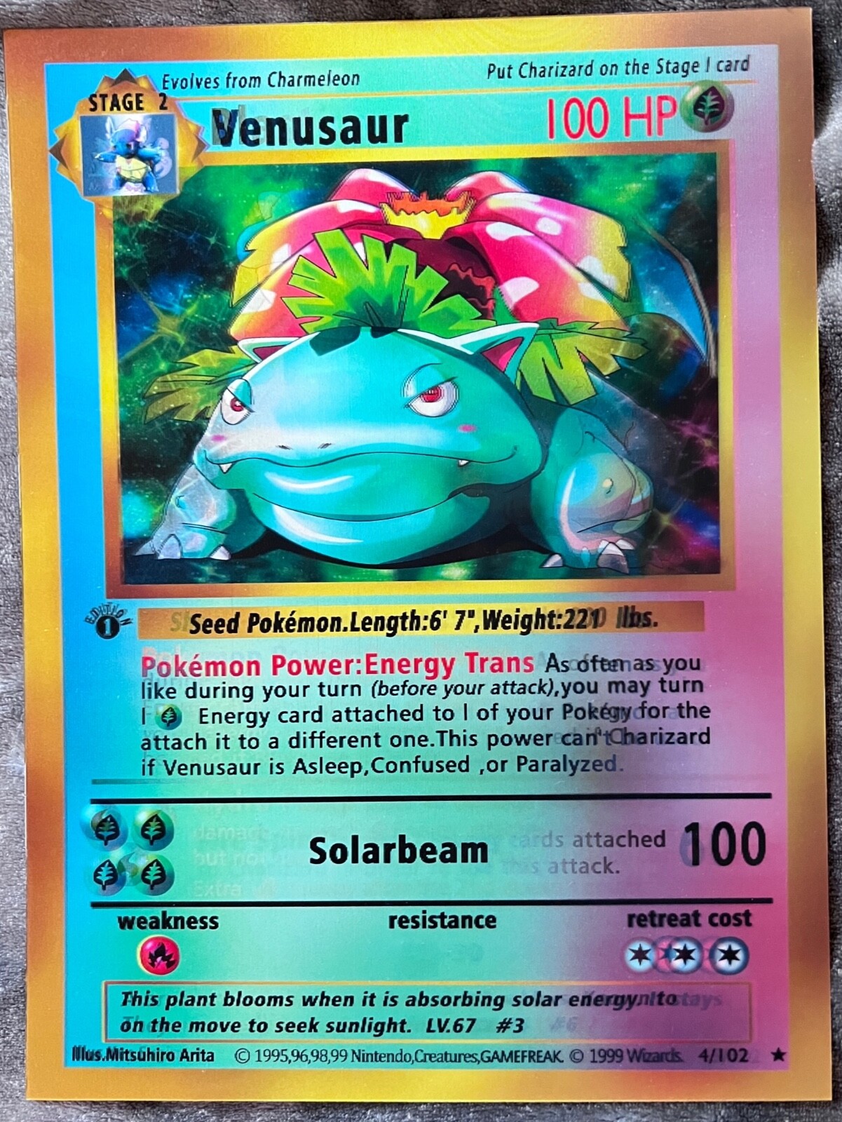 Pokémon-Venusaur,Charizard,Blastoise3D Poster 3D Lenticular Flip Effect,3 In One