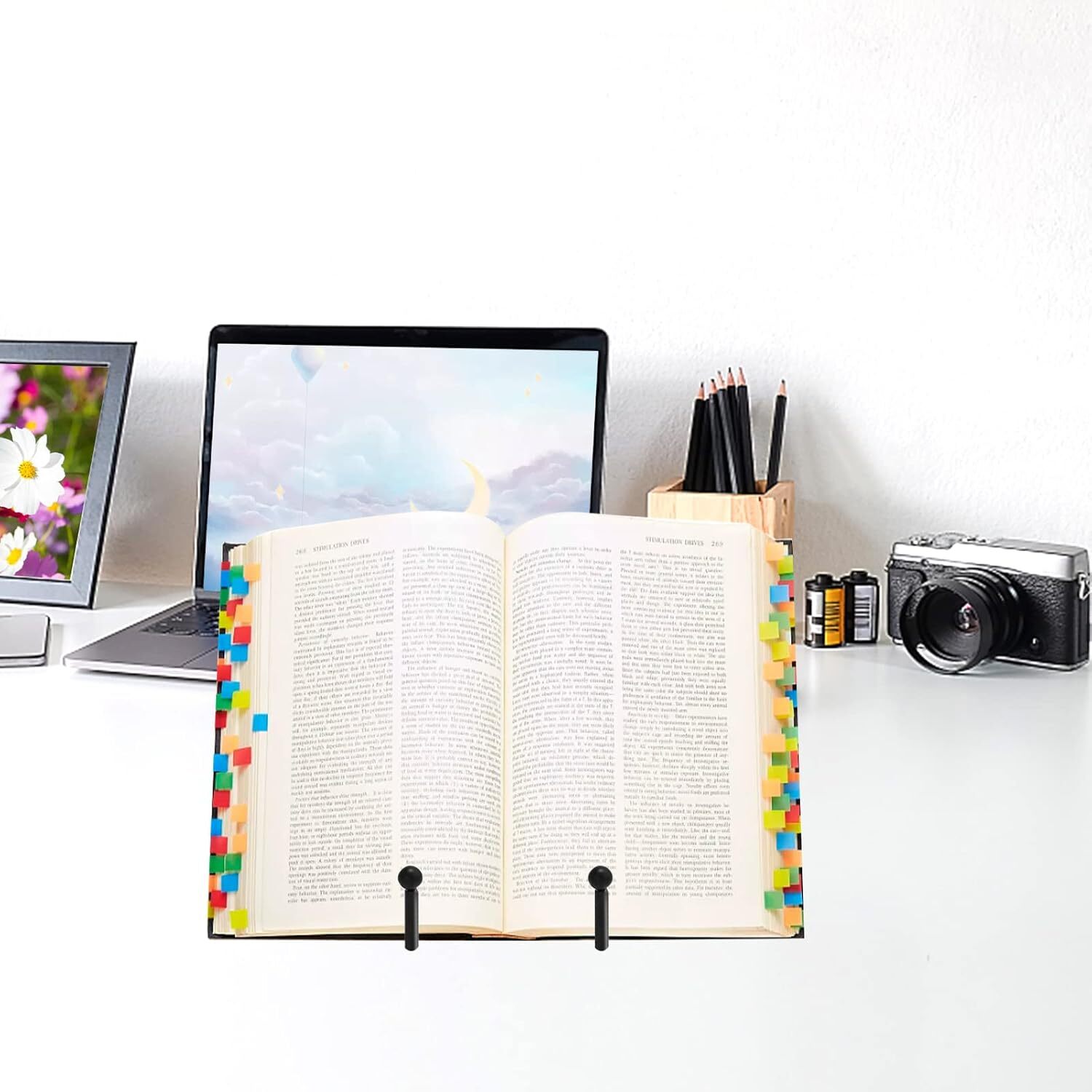 8 inch Metal Frame Holder Display Stands for Picture Plate Book Photo Easel USA