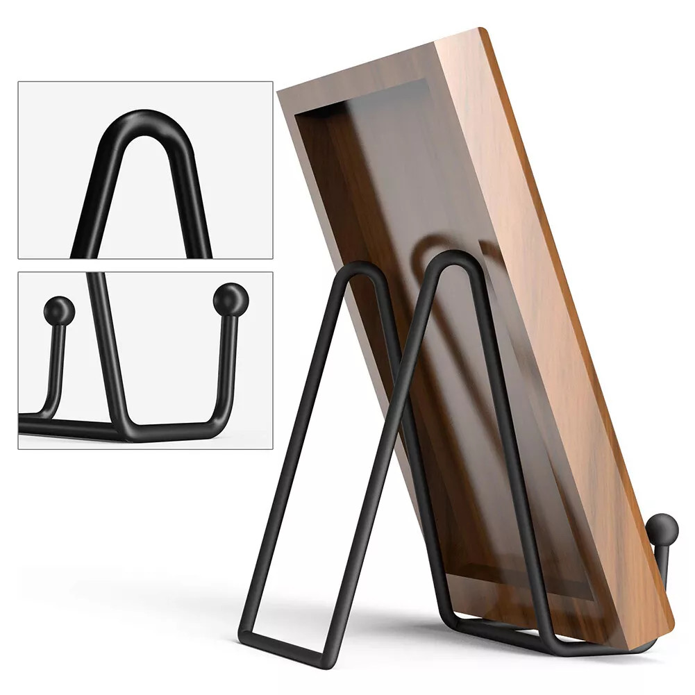 8 inch Metal Frame Holder Display Stands for Picture Plate Book Photo Easel USA
