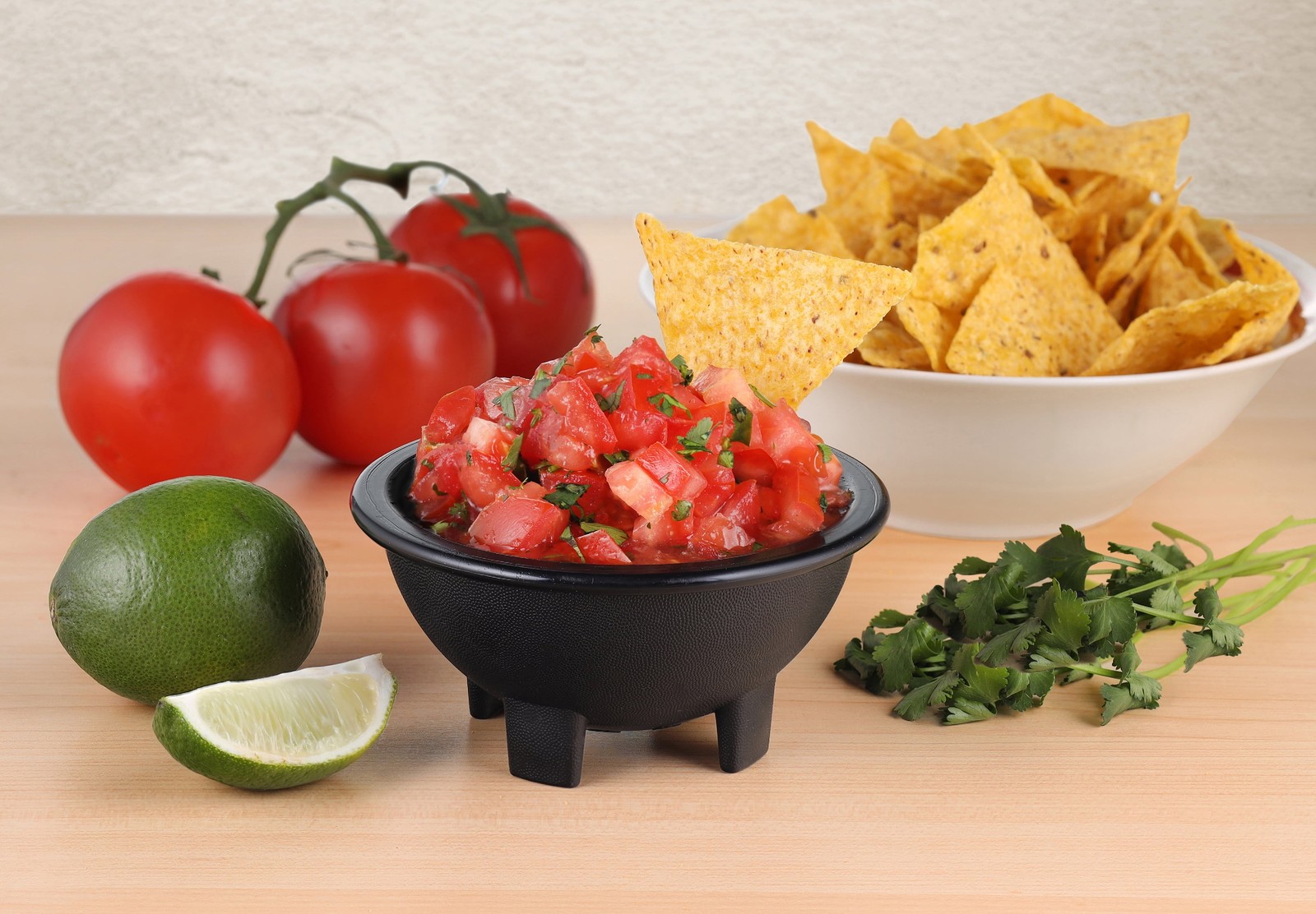 (6 pack 10 oz Small Black Salsa Serving Dish
