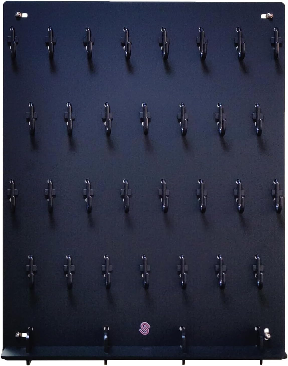 P0004 Acrylic Key Hooks Upgrade Thick Buckle 14 3/4ʺW X 18 3/4ʺL Wall-Mounted Ke