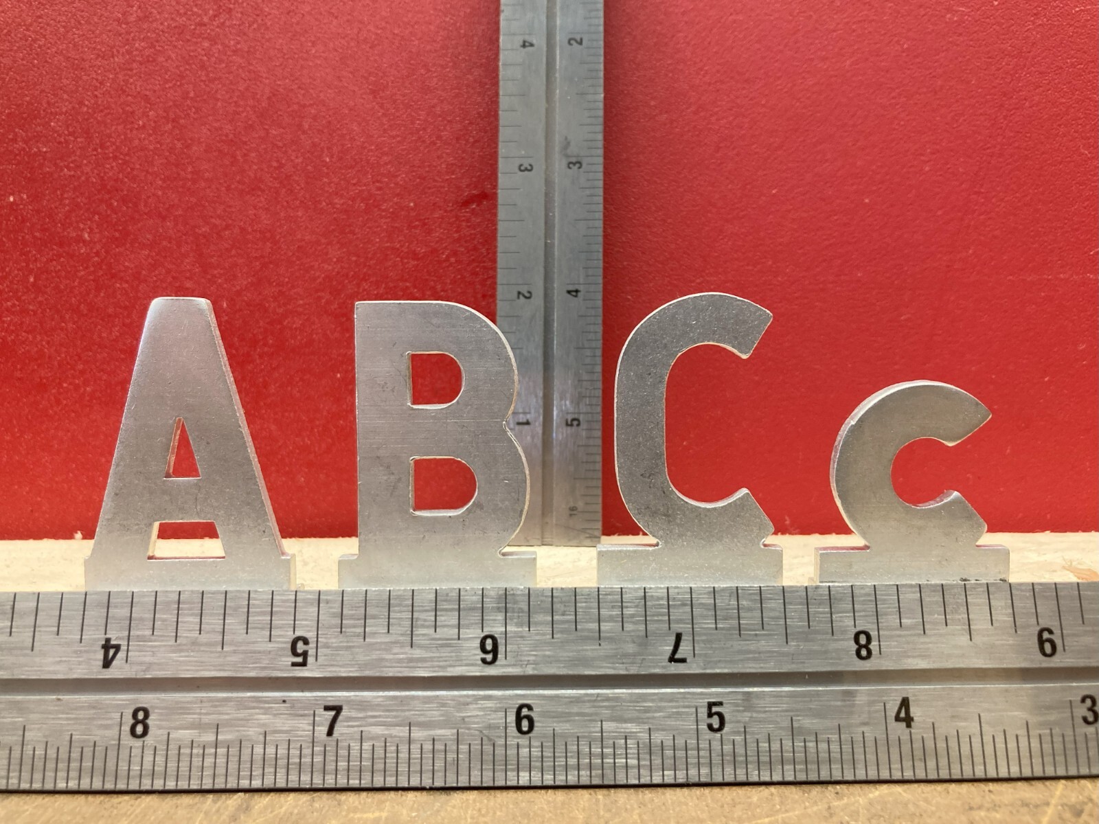 Aluminum Mailbox Letters