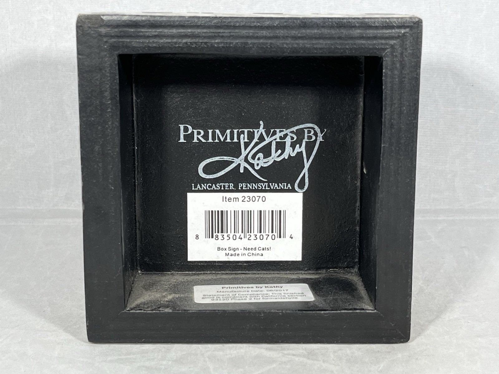Yes, I Really Do Need These Cats Primitives by Kathy Wooden Box Sign Home Decor