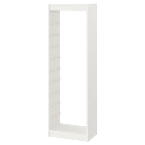 Frame, white, 18 1/8×11 3/4×57 1/8 “
