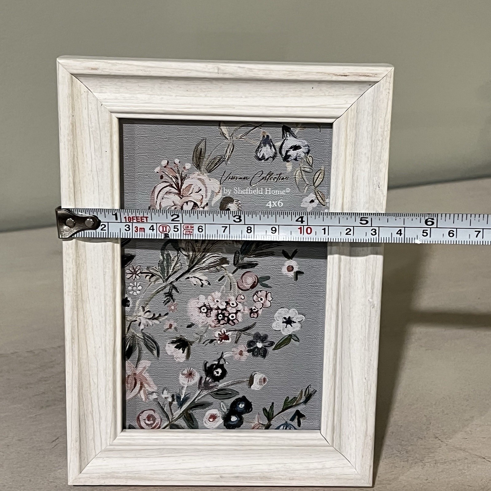 White Picture Frame 4×6 Vertical Or Horizontal Sheffield Home Vivian Collection