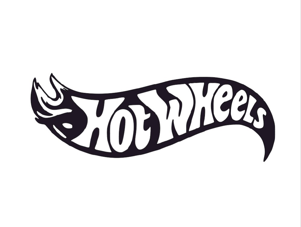Hot Wheels Vinyl Decal Sticker -Multiple Colors & Sizes- FREE SHIPPING!