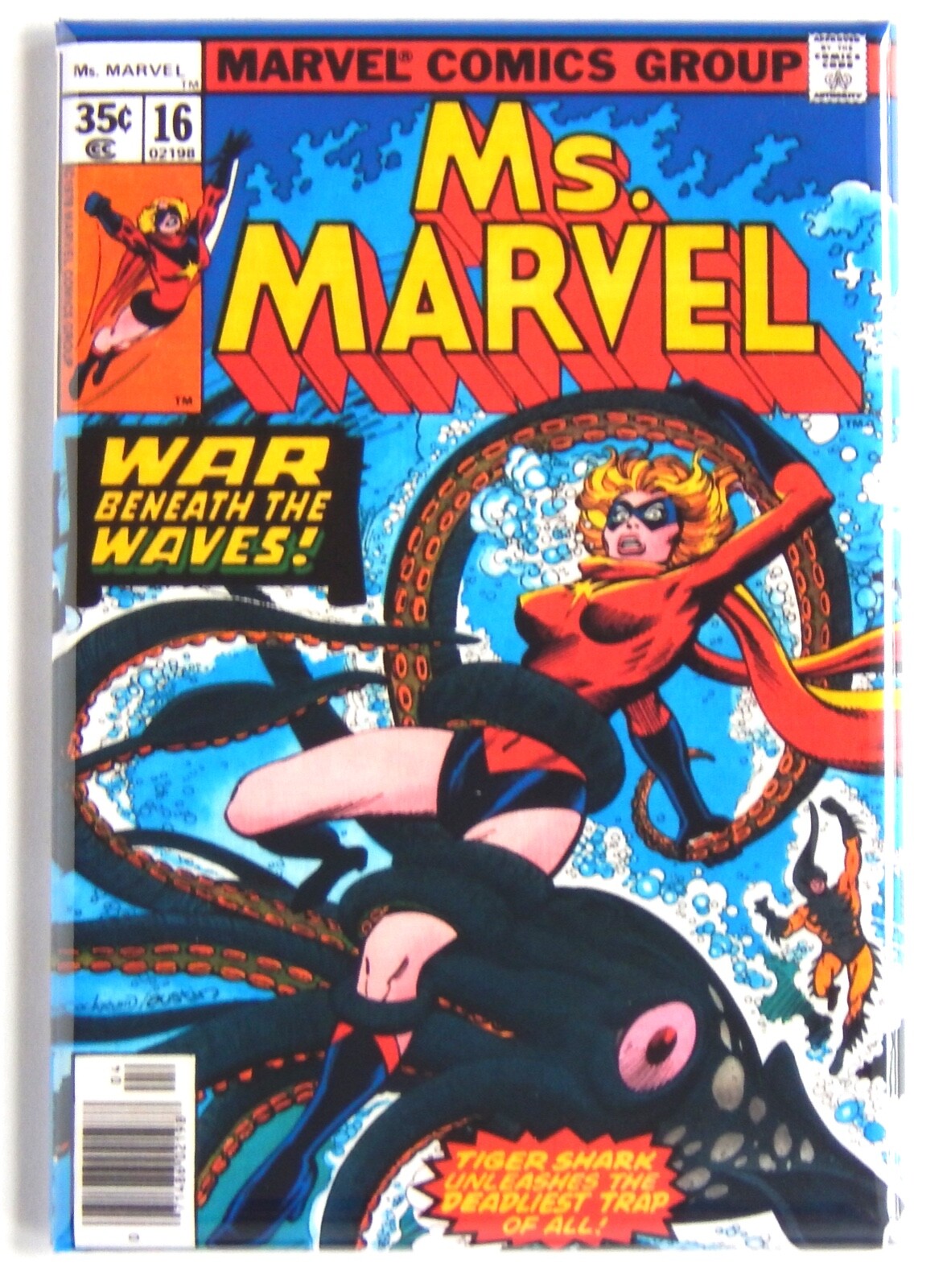Ms. Marvel #16 FRIDGE MAGNET comic book